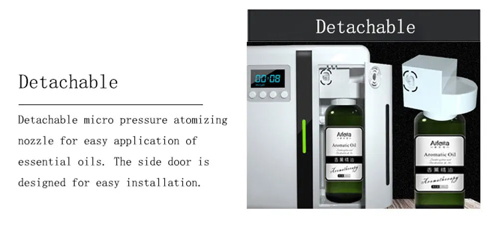 160ML Wall-Mounted Scent Diffuser with Fan for Hotel & Home