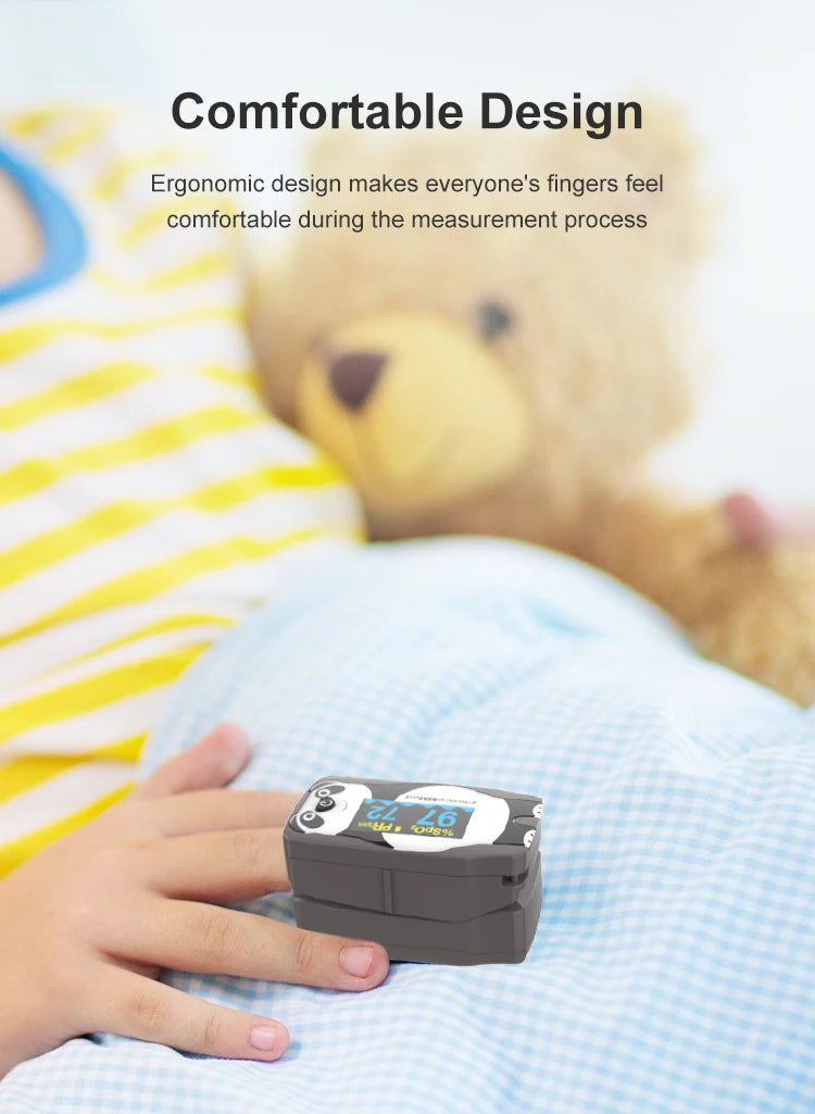 ChoiceMMed Pediatric Finger Pulse Oximeter with OLED Display
