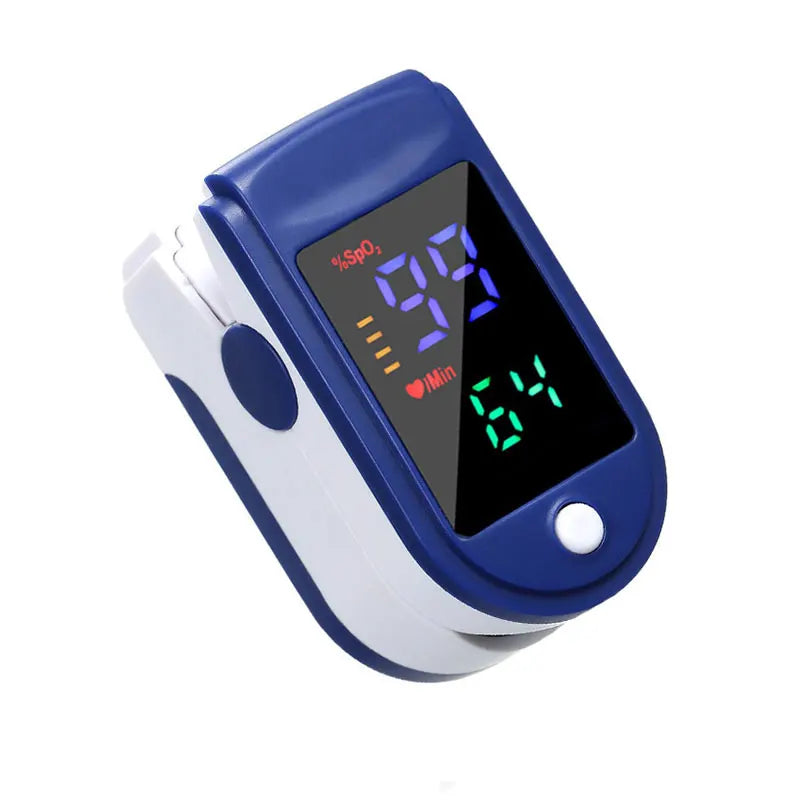 Pulse Oximeter Finger Clip – SpO₂ & Heart Rate Monitor