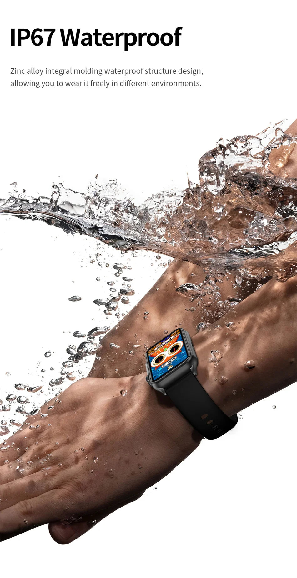 2023 Bluetooth Call Smartwatch with AI Voice & Fitness Tracker