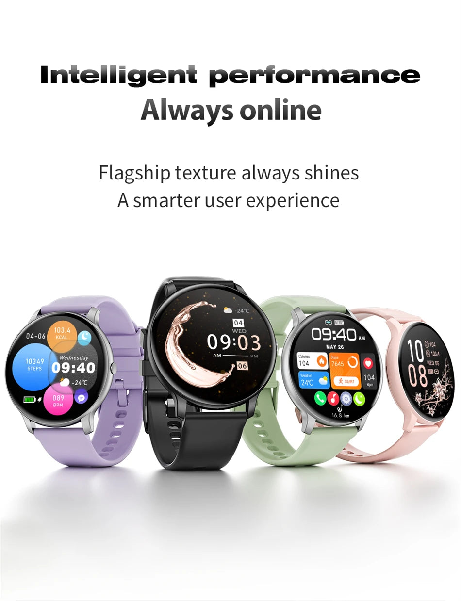 2025 Bluetooth Smart Watch for Women & Men with Fitness Tracker