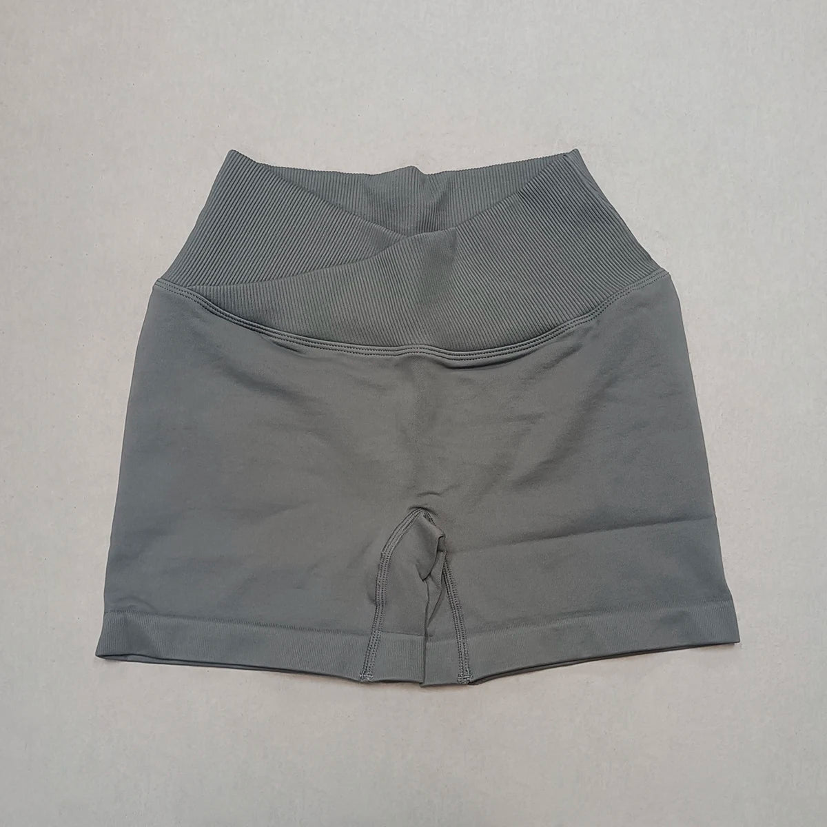 Crossover Waist Women’s Yoga Gym Shorts