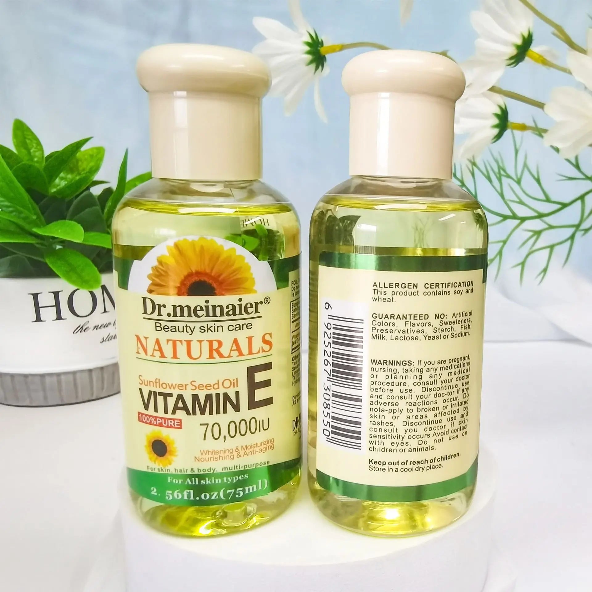 Vitamin E Whitening Face Essence Oil – 75ml