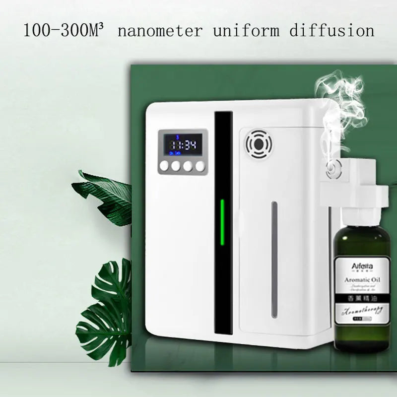 160ML Wall-Mounted Scent Diffuser with Fan for Hotel & Home