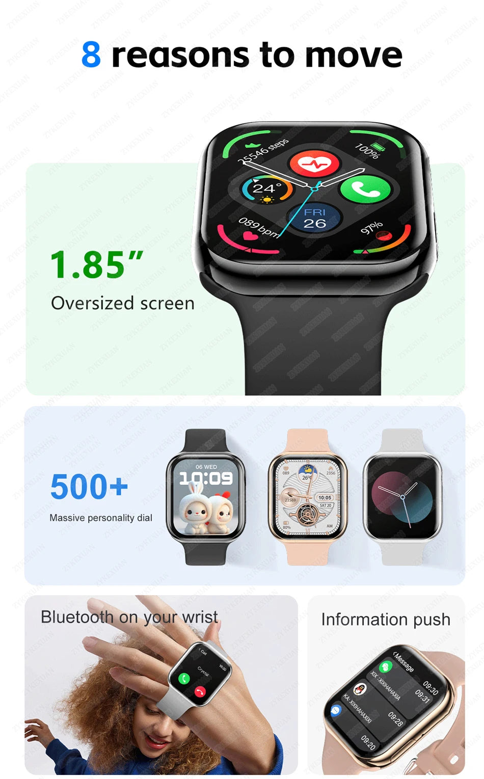 IW10 Series Smartwatch with GPS & Bluetooth Call for Android/iOS
