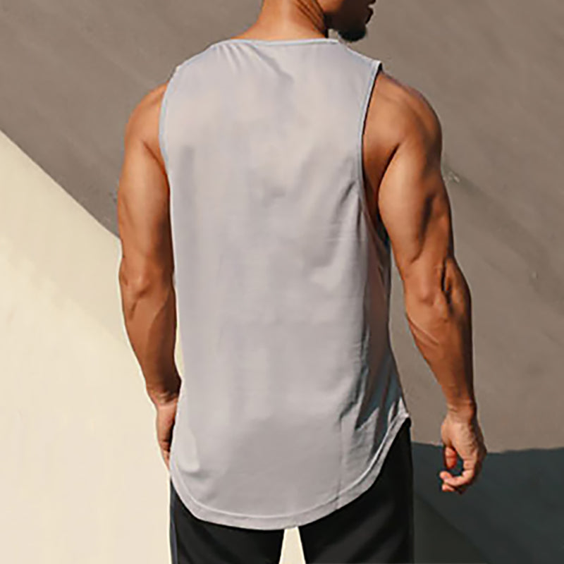 Men’s Summer Mesh Quick-Dry Sleeveless Gym Tank Top