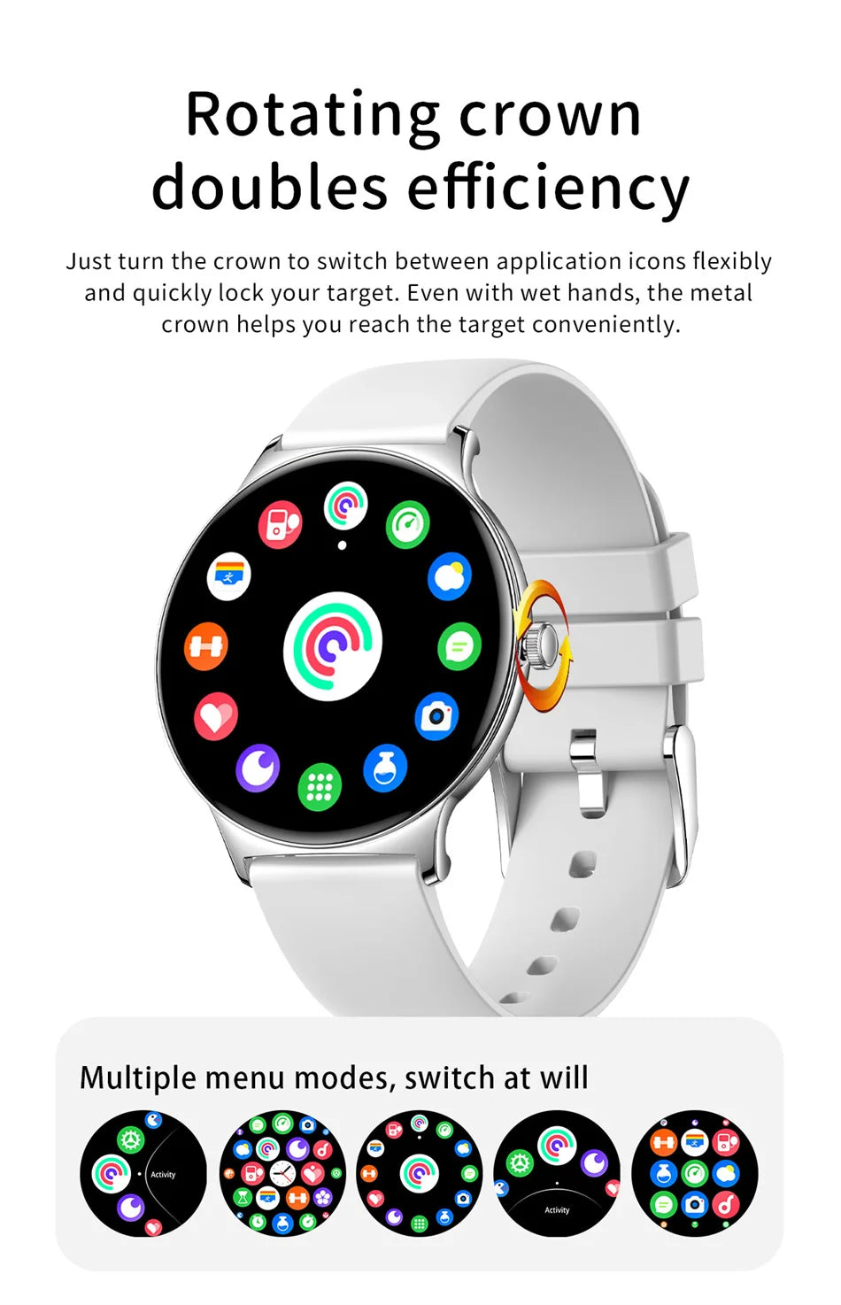 Huawei Ultra Slim AMOLED Smartwatch for Women with BT Call