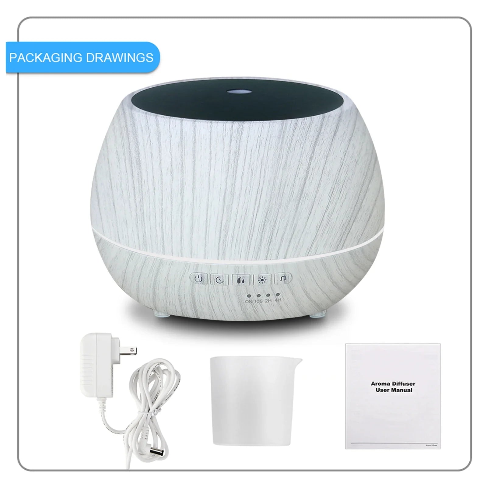 Tuya WiFi Smart Aroma Diffuser & Humidifier with Alexa/Google Control