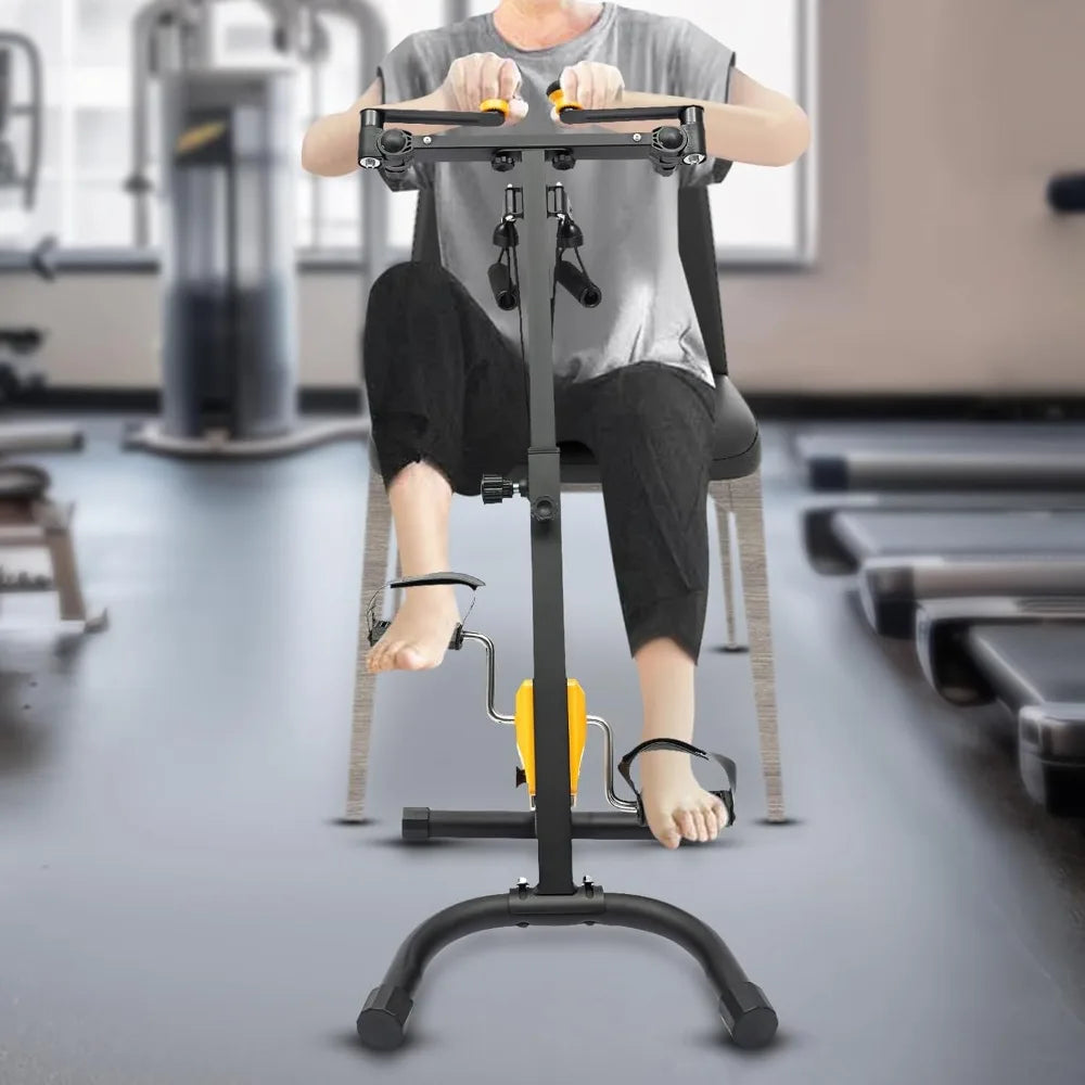 Foldable Pedal Exerciser Bike for Seniors & Rehab Use