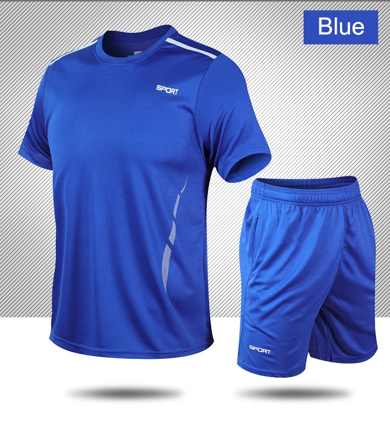 CHRLCK Men’s Quick-Dry Running & Outdoor Sports Set