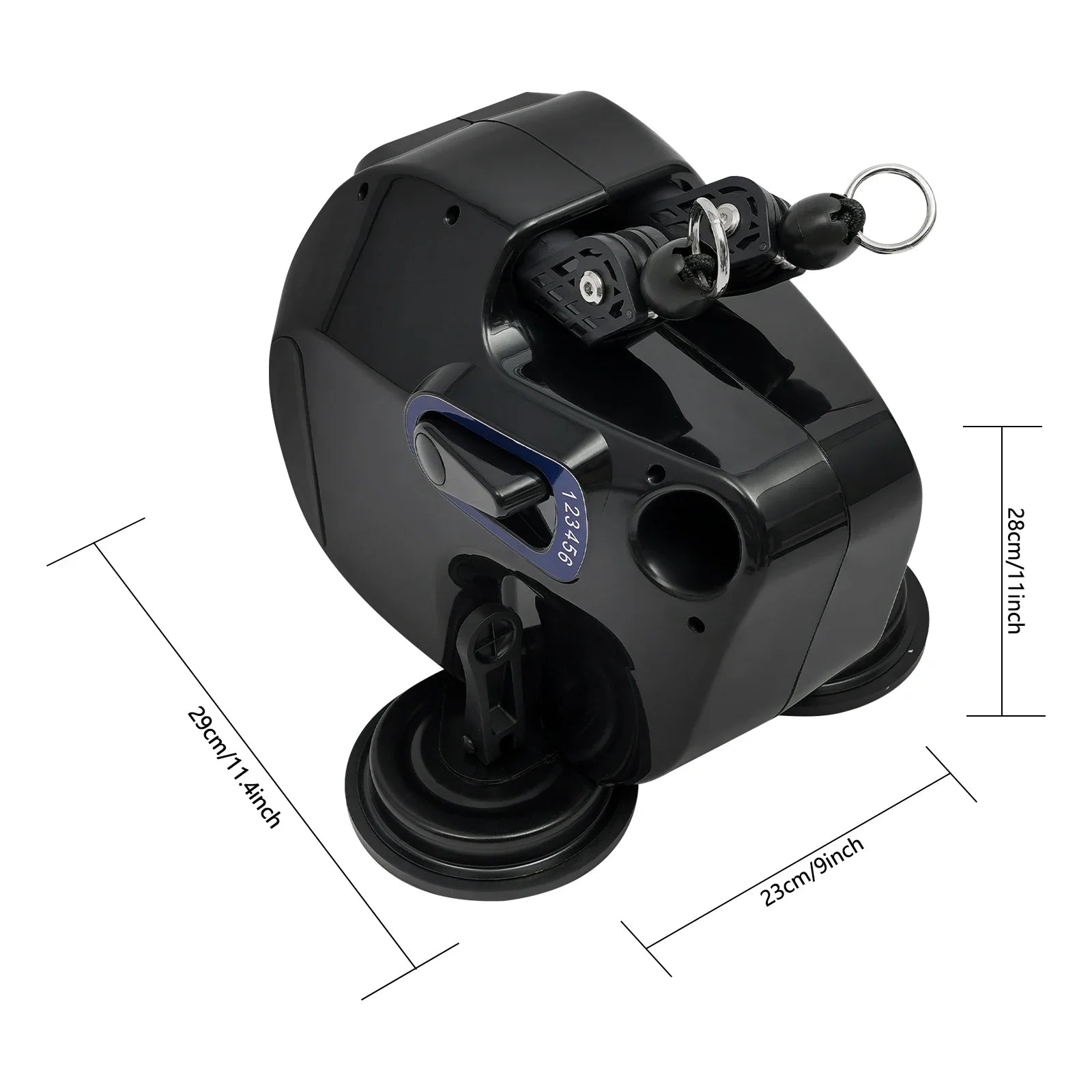 Adjustable Resistance Band Pulley Trainer with Suction Cup