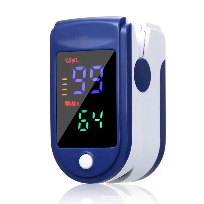 Pulse Oximeter Finger Clip – SpO₂ & Heart Rate Monitor
