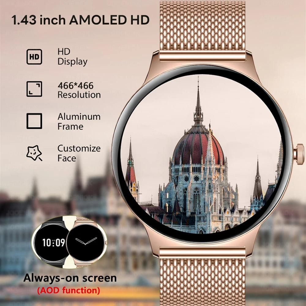 Huawei Ultra Slim AMOLED Smartwatch for Women with BT Call