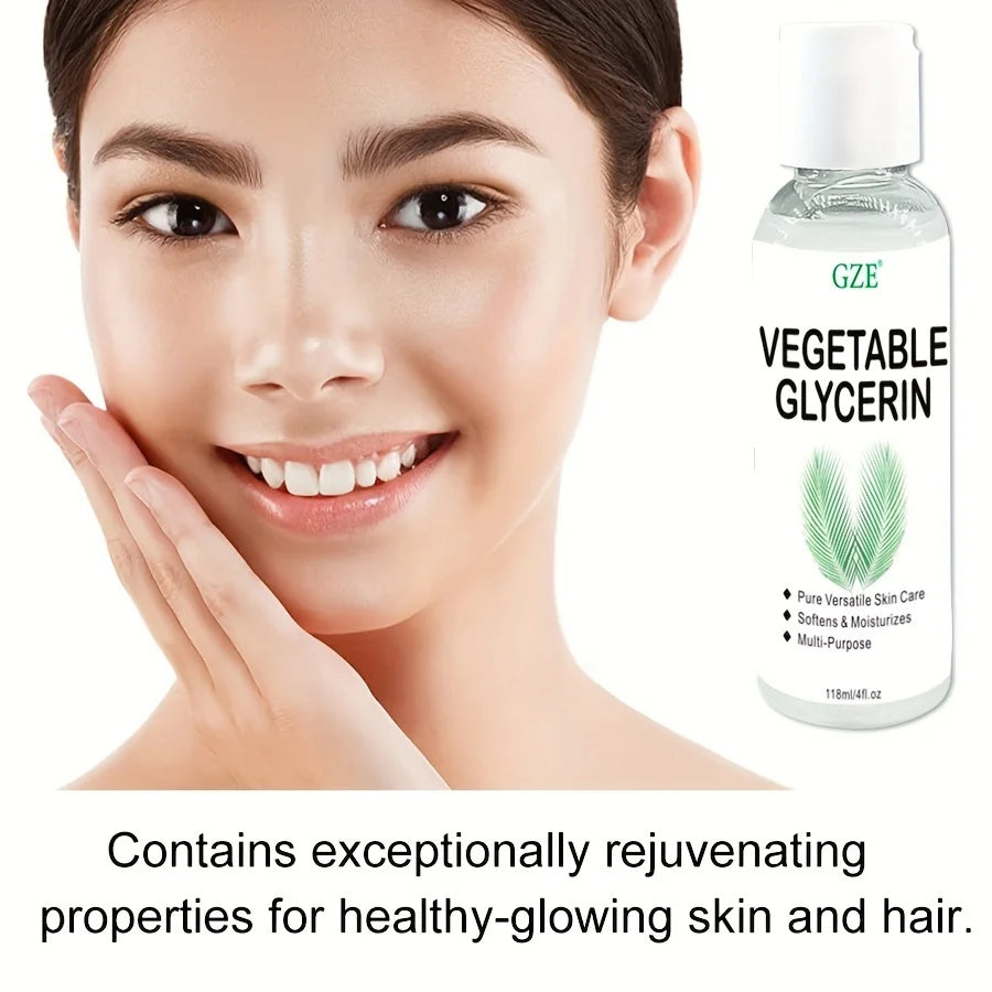 GZE 100% Pure Vegetable Glycerin for Skin Care – Multi-Purpose Use