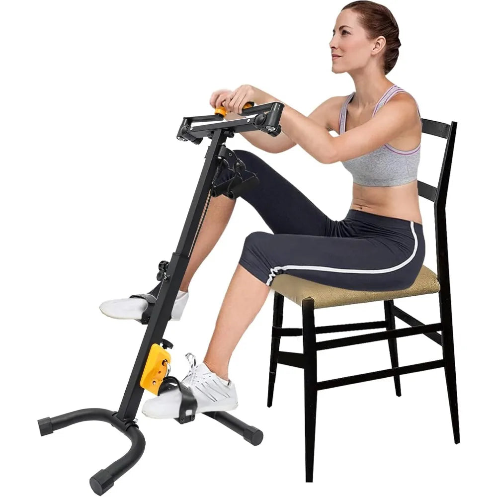 Foldable Pedal Exerciser Bike for Seniors & Rehab Use
