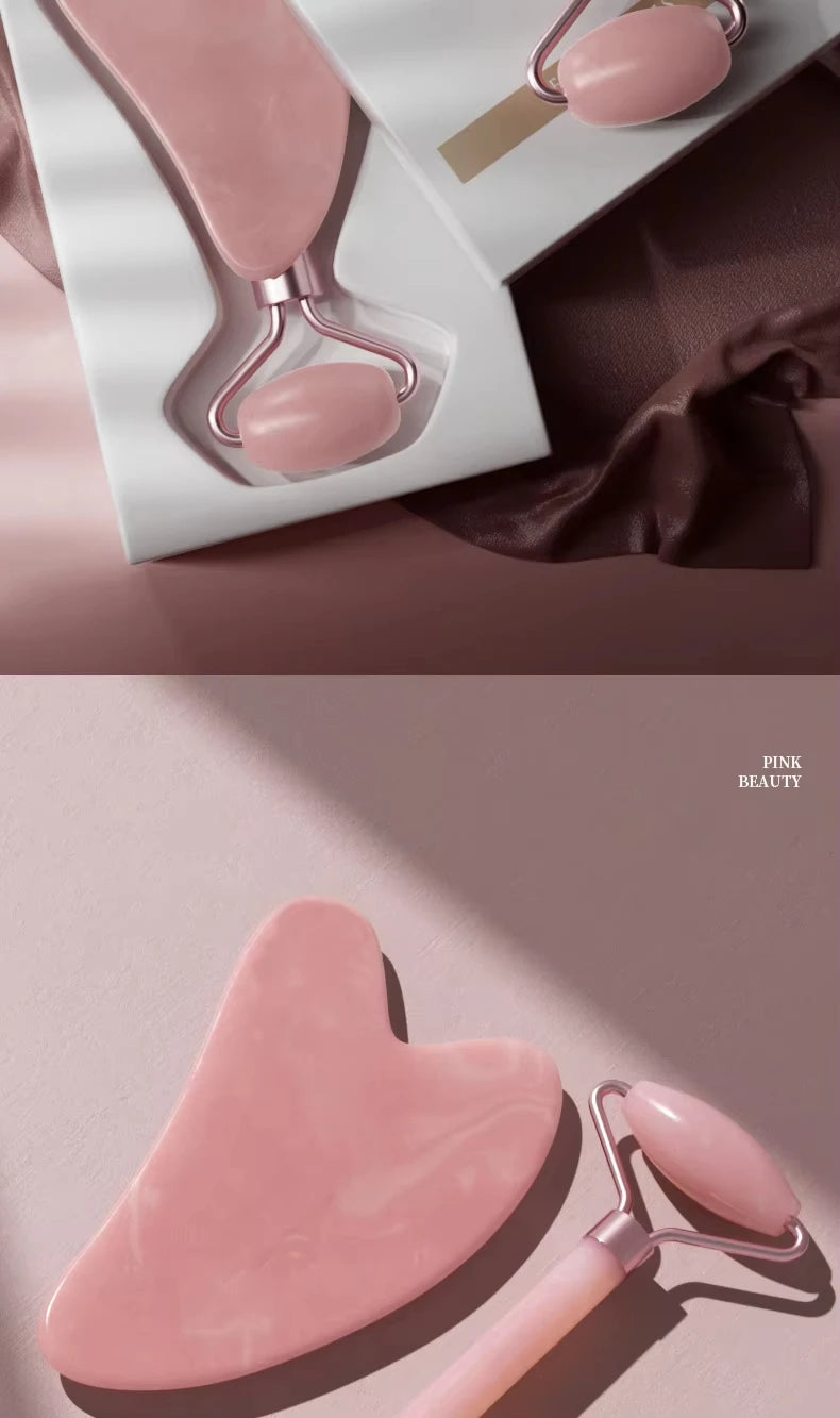 Resin Facial Roller & Scraping Tool – Face, Neck, Eye Massage