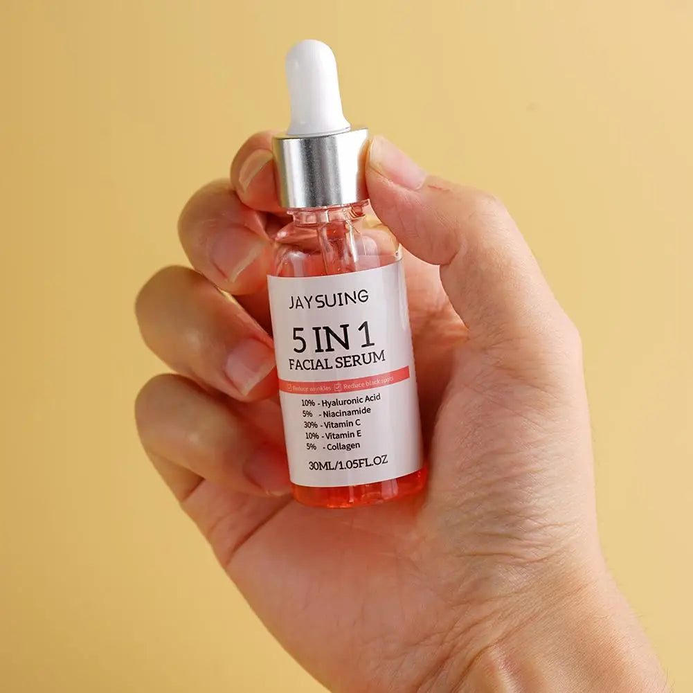 5-in-1 Hyaluronic Acid Vitamin C Collagen Face Serum