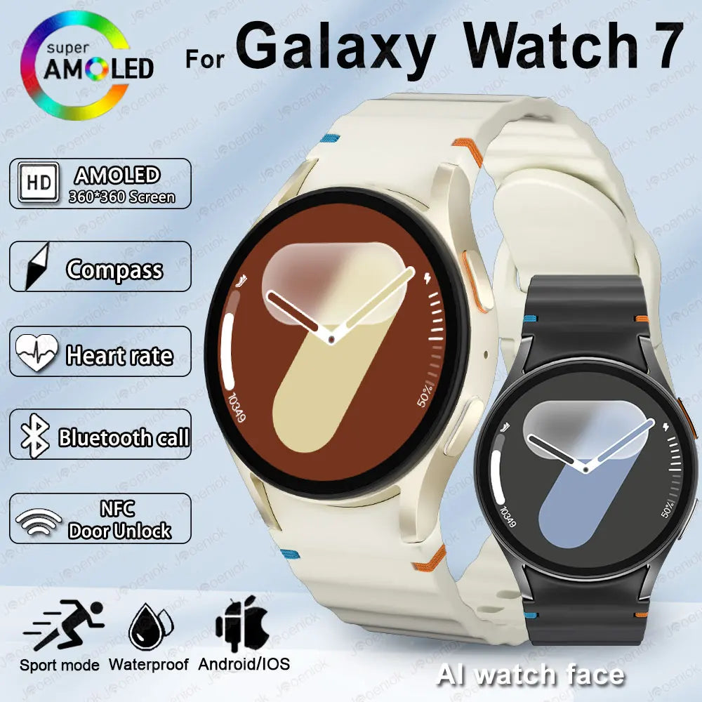 Galaxy Watch 7 Smartwatch with AMOLED Screen & Bluetooth Call