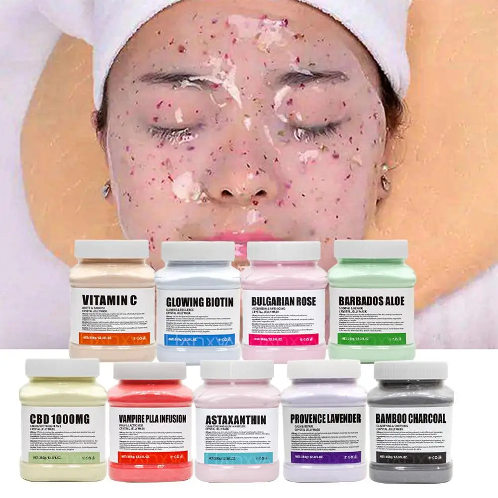Professional Rose Hydro Jelly Peel-Off Face Mask Powder