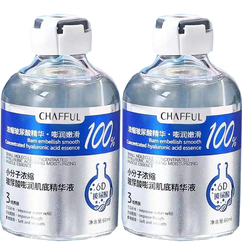 2pcs Hyaluronic Acid Deep Moisturizing Facial Essence