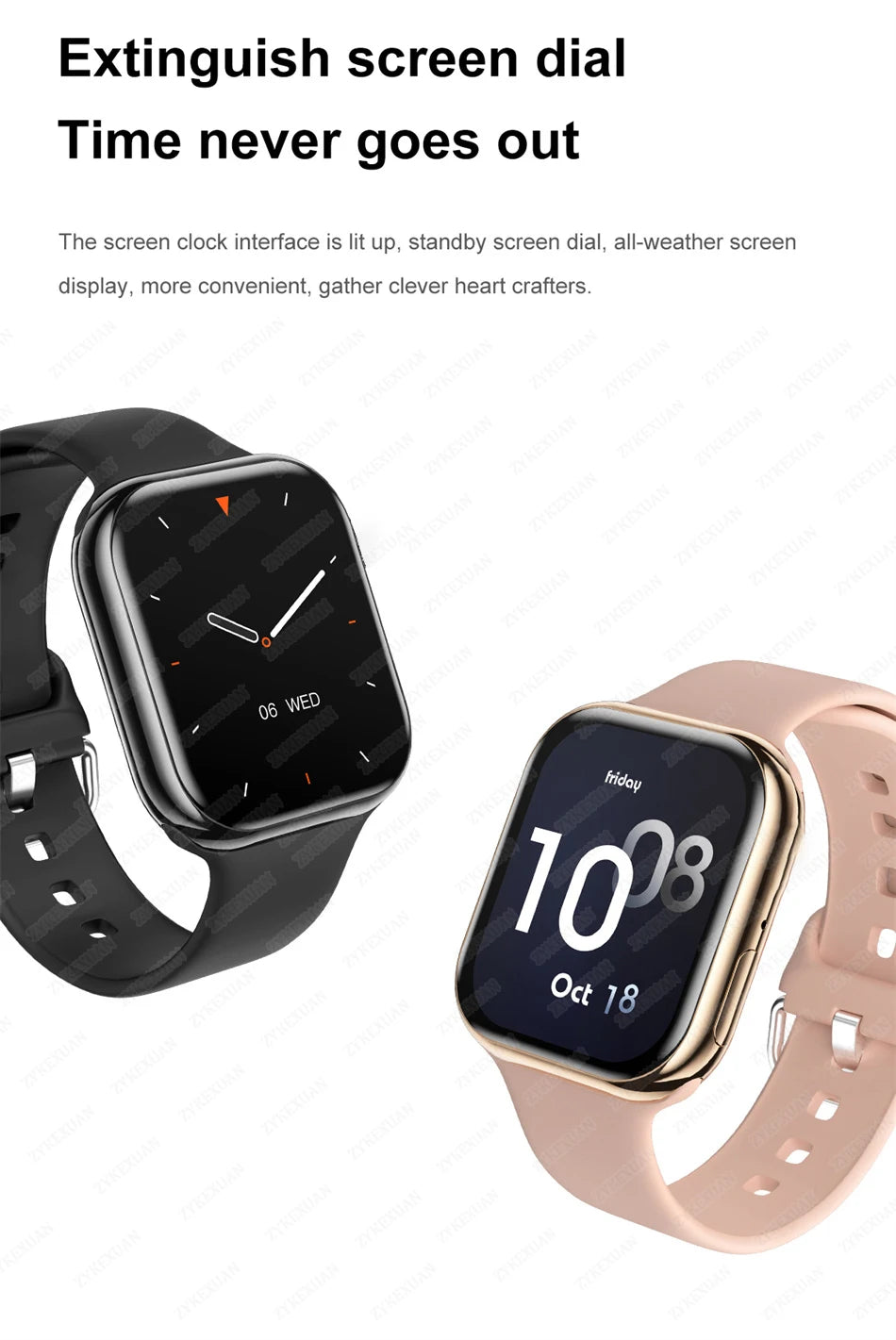 IW10 Series Smartwatch with GPS & Bluetooth Call for Android/iOS