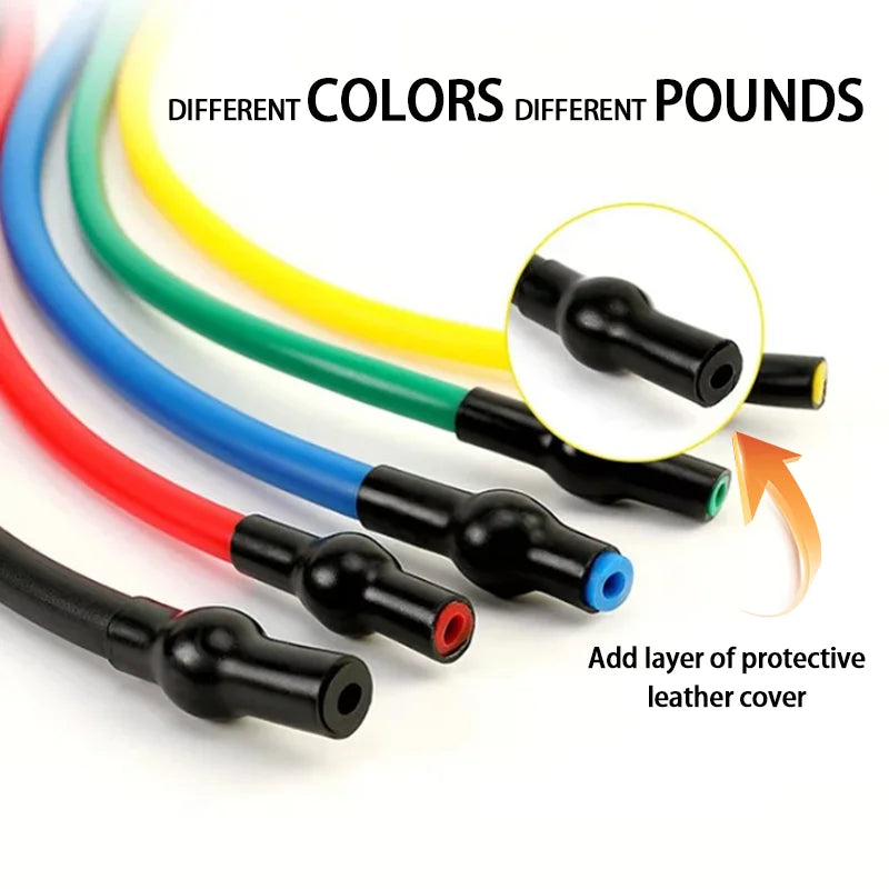 Resistance Bands with Handles for Home Strength Training