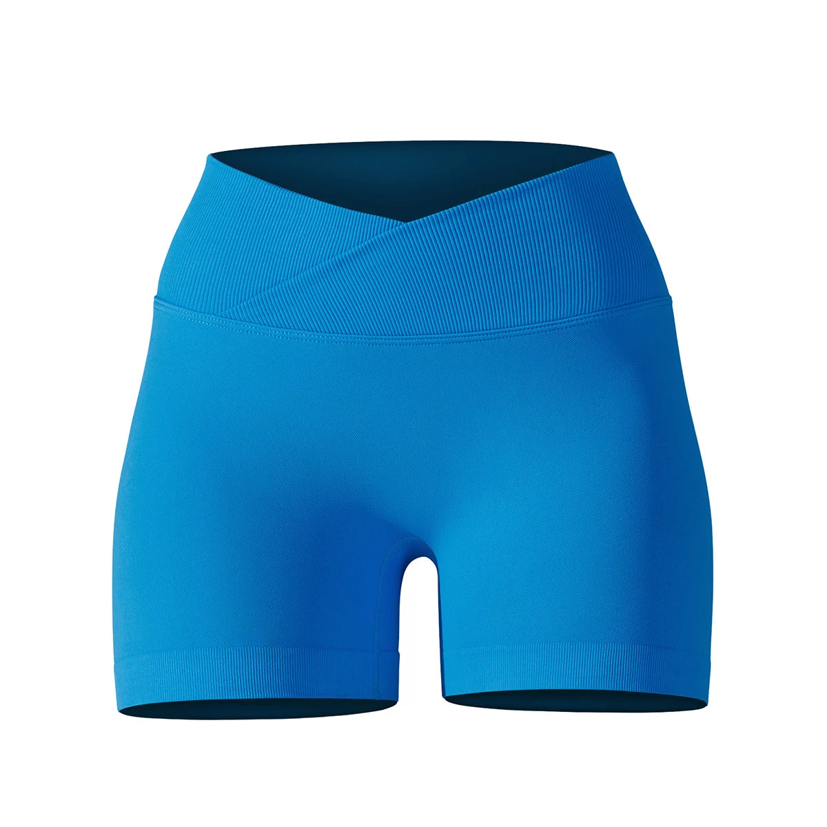 Crossover Waist Women’s Yoga Gym Shorts