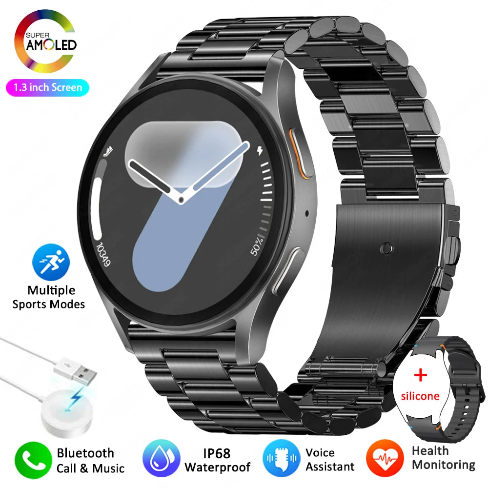 Galaxy Watch 7 Smartwatch with AMOLED Screen & Bluetooth Call