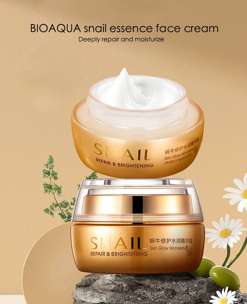 BIOAQUA Snail Essence Moisturizing & Firming Face Cream