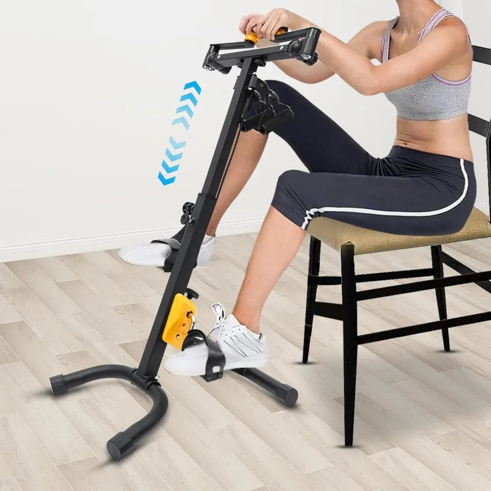 Foldable Pedal Exerciser Bike for Seniors & Rehab Use