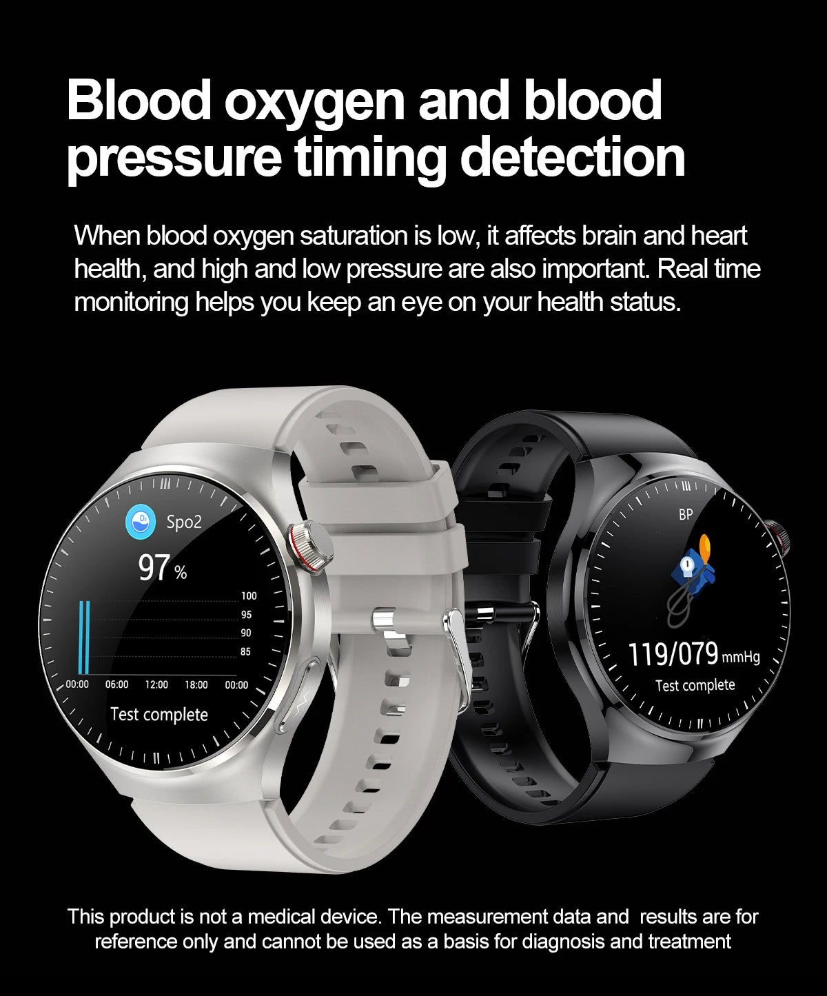 2025 Nursing-Grade Health Smartwatch with ECG, PPG & Bluetooth Call
