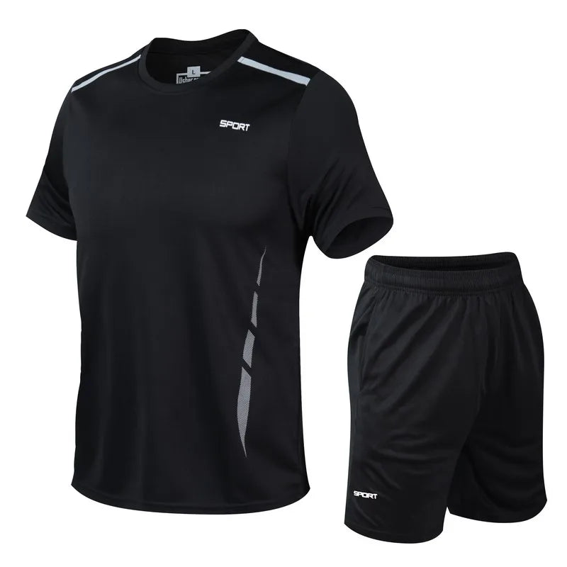 CHRLCK Men’s Quick-Dry Running & Outdoor Sports Set