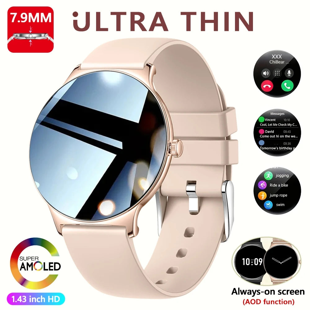 Huawei Ultra Slim AMOLED Smartwatch for Women with BT Call