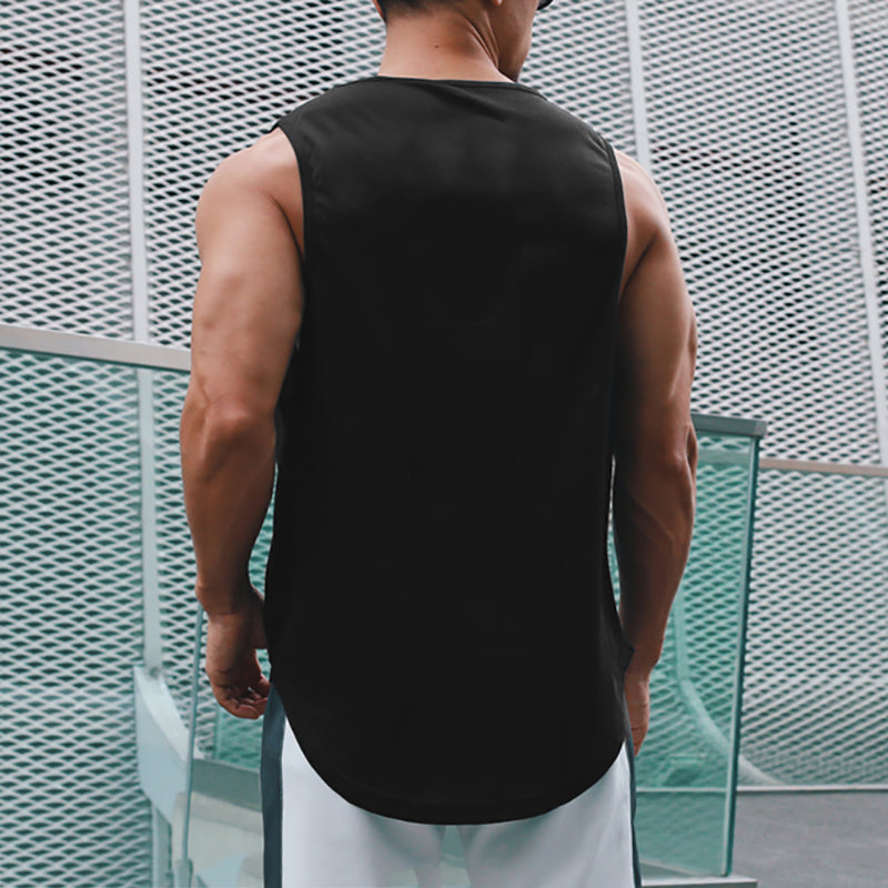 Men’s Summer Mesh Quick-Dry Sleeveless Gym Tank Top