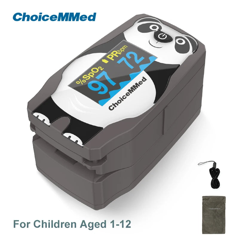 ChoiceMMed Pediatric Finger Pulse Oximeter with OLED Display