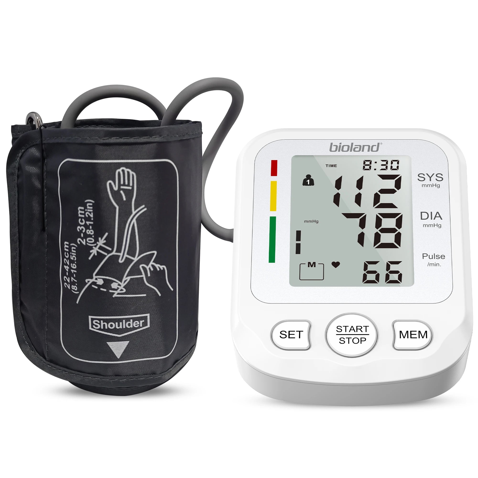 Bioland 2005 Upper Arm Digital Blood Pressure Monitor
