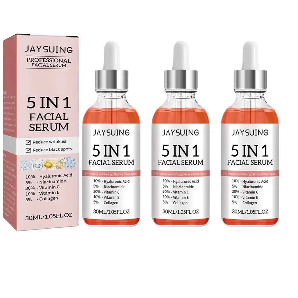 5-in-1 Hyaluronic Acid Vitamin C Collagen Face Serum
