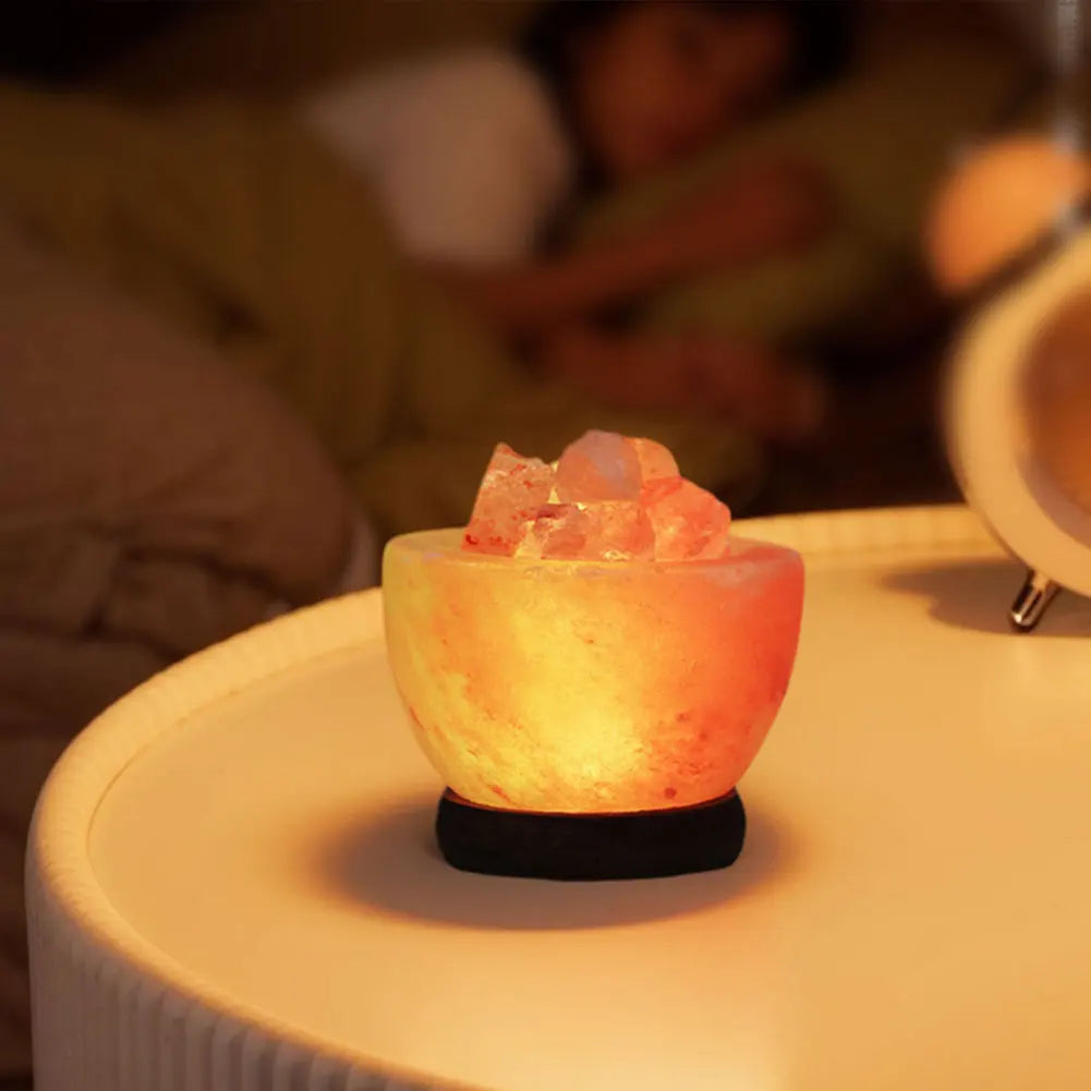 Himalayan Salt Lamp LED Bedside Night Light
