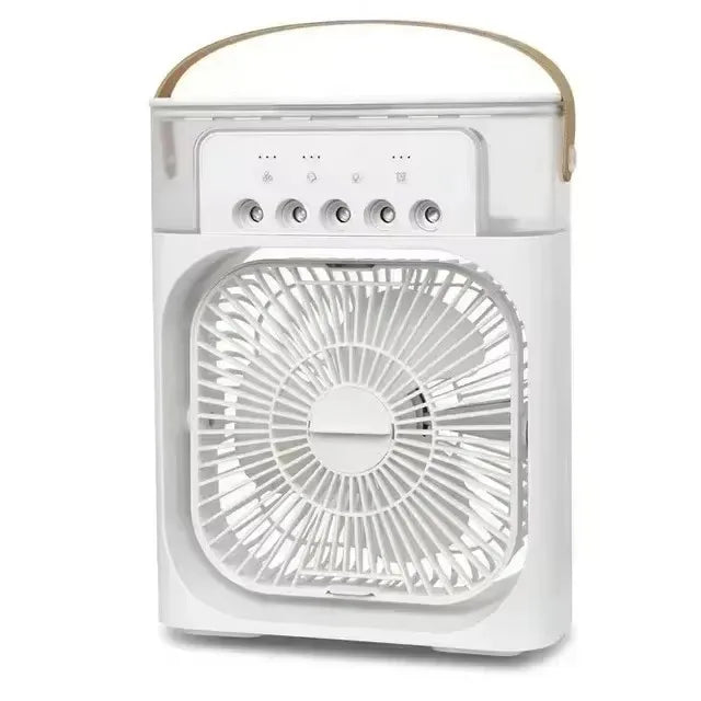 3-in-1 Portable Air Cooler & Humidifier with LED Light