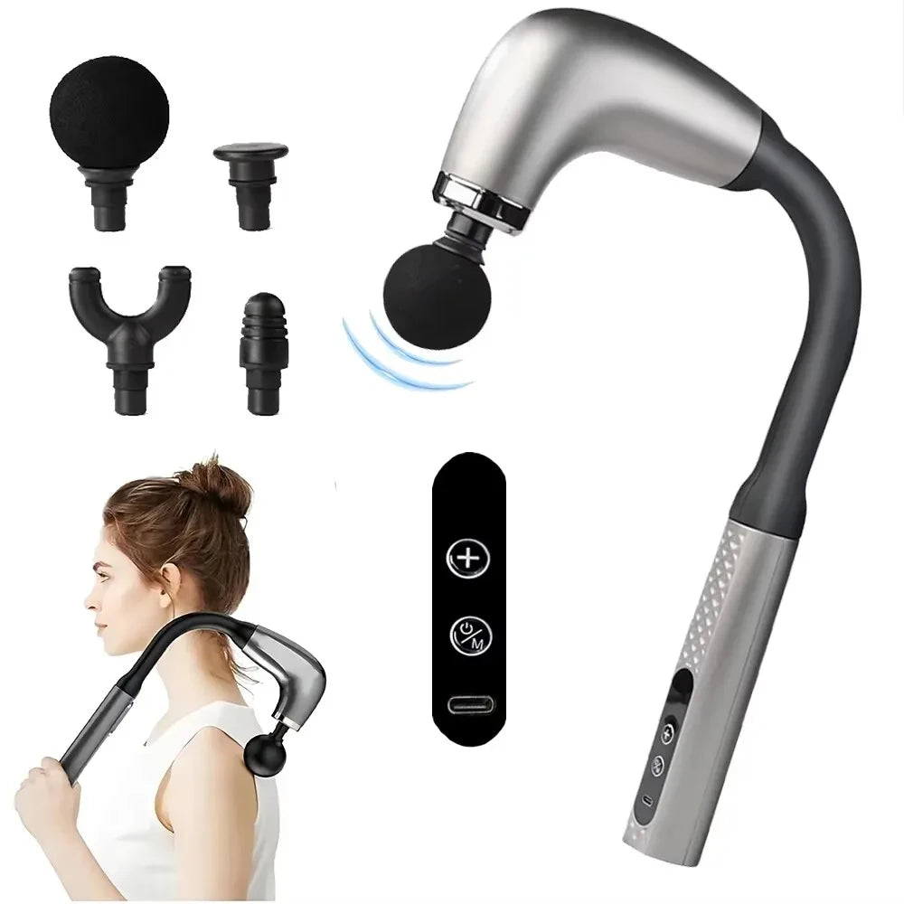 Smart Rechargeable Handheld Massage Gun Hammer
