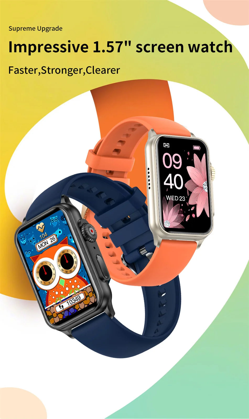 2023 Bluetooth Call Smartwatch with AI Voice & Fitness Tracker