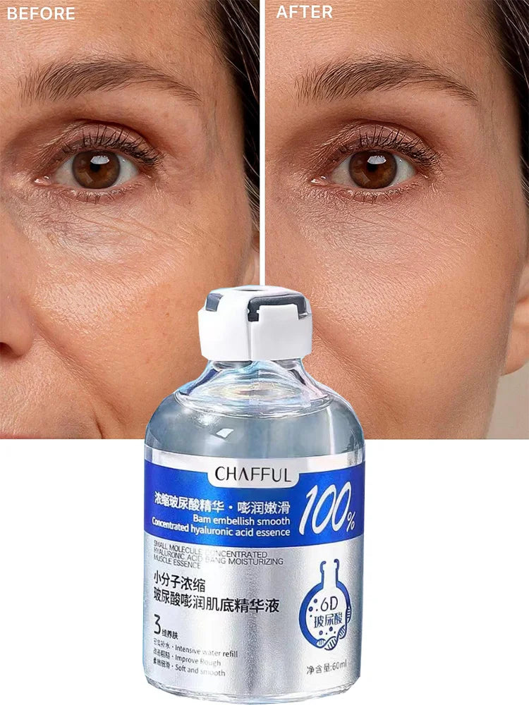 2pcs Hyaluronic Acid Deep Moisturizing Facial Essence