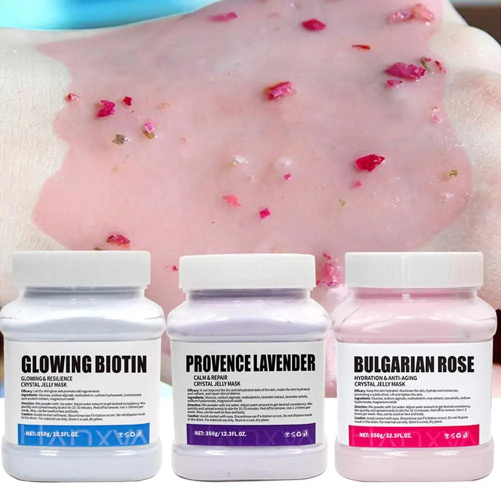 Professional Rose Hydro Jelly Peel-Off Face Mask Powder