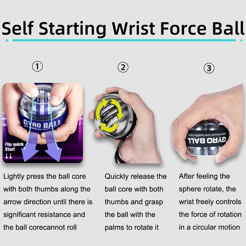 Gyroball Powerball Forearm & Wrist Exerciser
