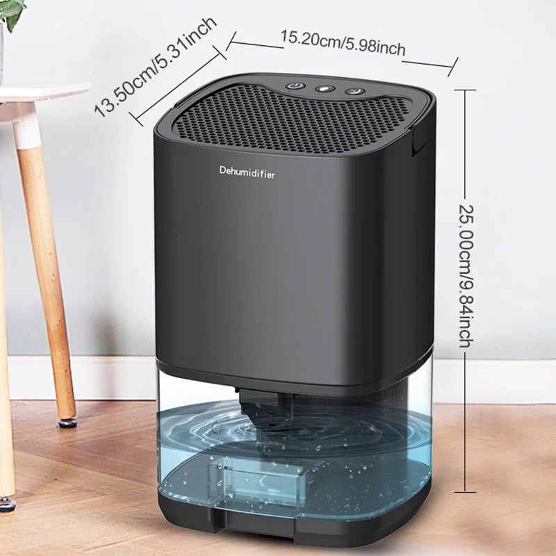 Portable Silent Air Dehumidifier with EU/US Plug