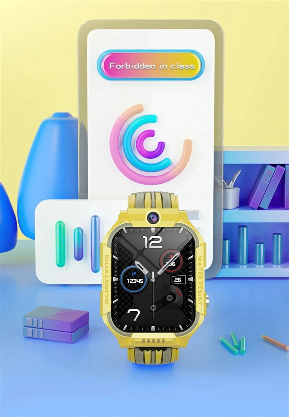 5G Kids Smartwatch with GPS, Video Call & Waterproof Design