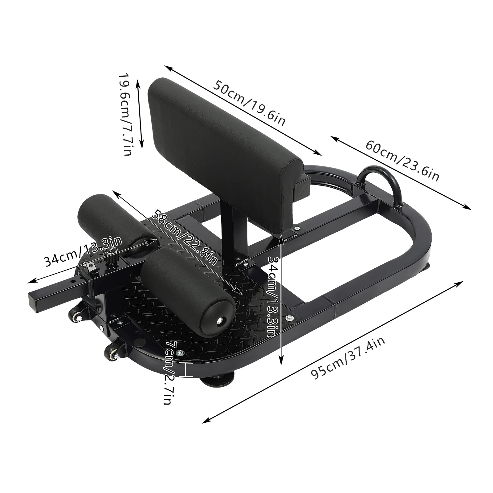 Multifunctional Deep Squat Bench for Home Gym Workouts