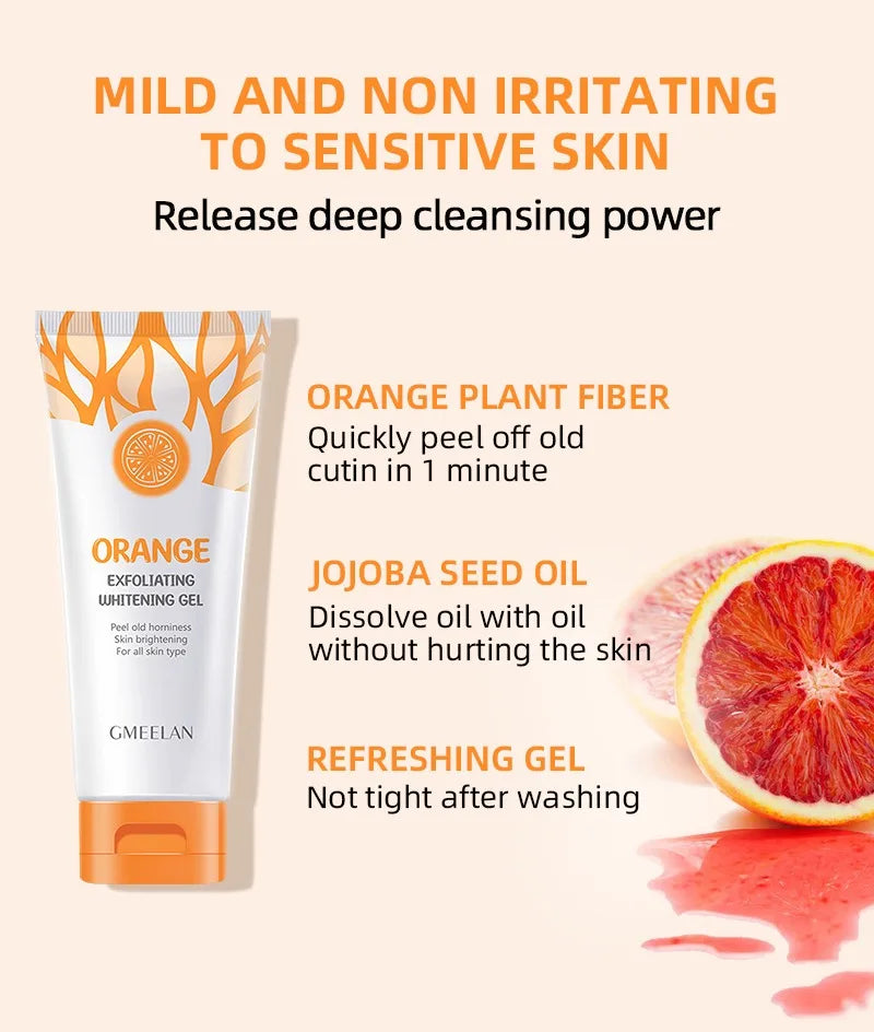 Orange Exfoliating Gel – Brightening & Peeling Moisturizer (50g)