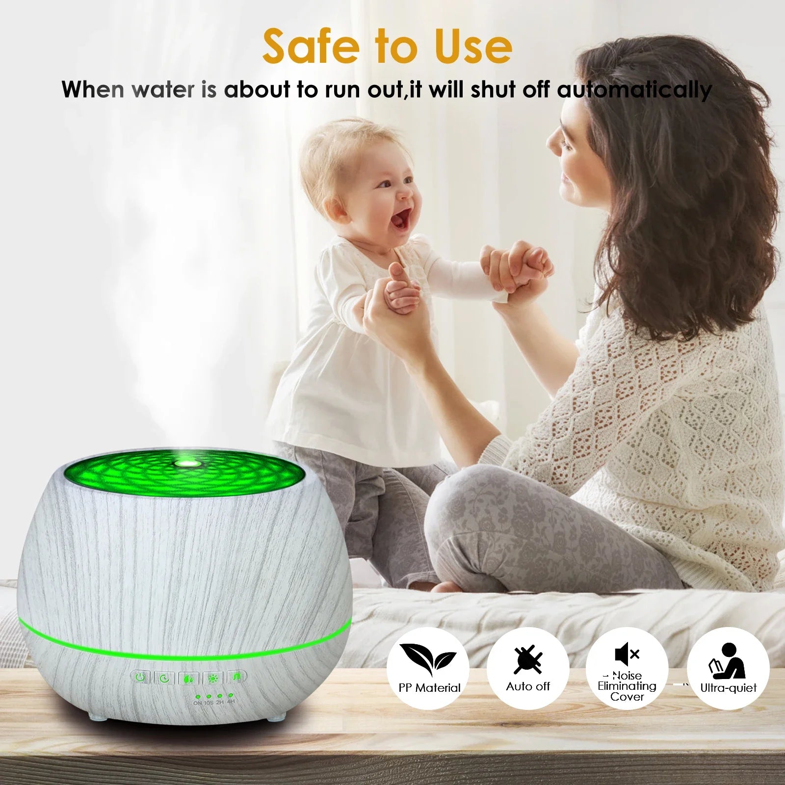 Tuya WiFi Smart Aroma Diffuser & Humidifier with Alexa/Google Control