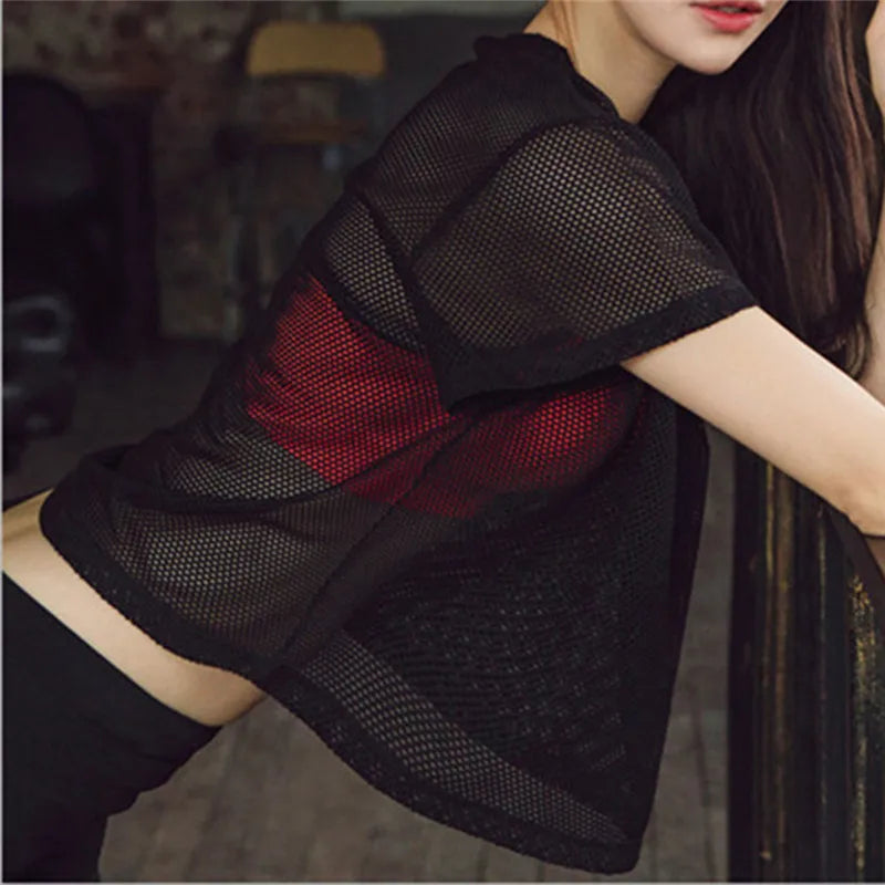 2025 Women’s Quick-Dry Mesh Yoga & Running Tank Top